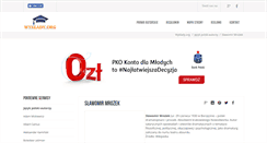 Desktop Screenshot of mrozek.wyklady.org